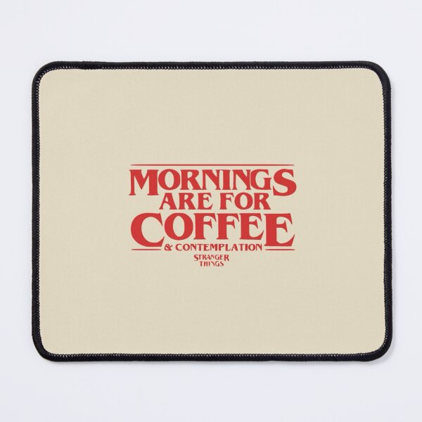 Item preview, Mornings Are For Coffee Typography Poster designed and sold by Adronia.