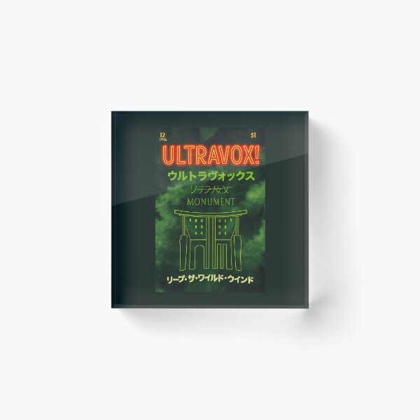 Item preview, Ultravox - 'Monument' Comic Book Cover designed and sold by Only Japan, Bowie, New Order, Ultravox.