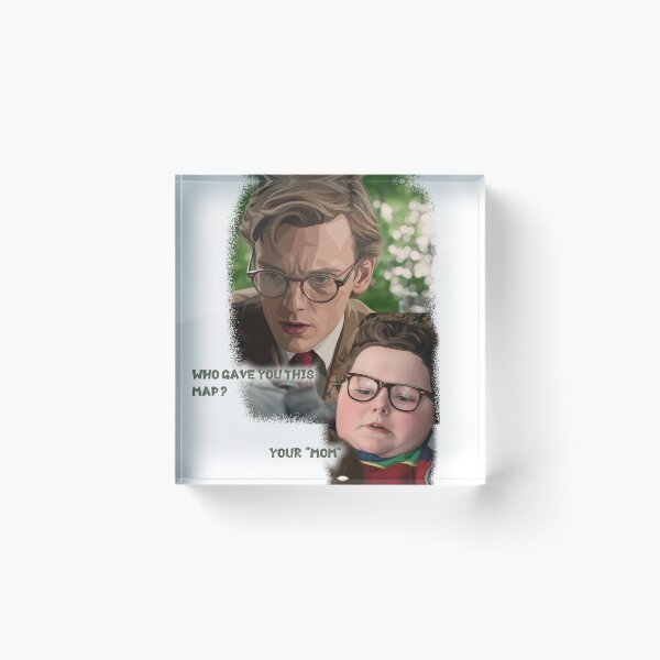 Item preview, Henry and Derek strange funny scene | Who gave you this map "Your Mom" | Funny 80s Supernatural Comeback Quote | Retro Stranger-Inspired Humor Art designed and sold by Fandom Universe.