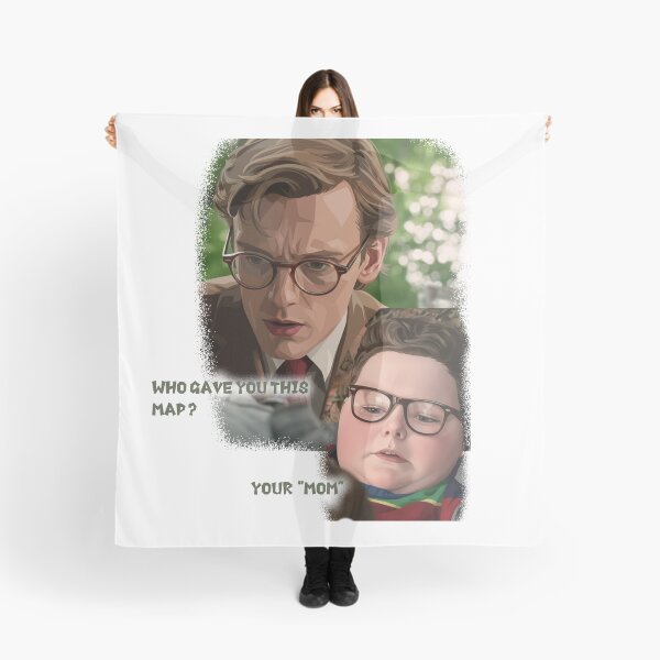 Item preview, Henry and Derek strange funny scene | Who gave you this map "Your Mom" | Funny 80s Supernatural Comeback Quote | Retro Stranger-Inspired Humor Art designed and sold by Fandom Universe.
