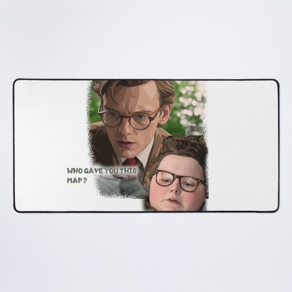 Item preview, Henry and Derek strange funny scene | Who gave you this map "Your Mom" | Funny 80s Supernatural Comeback Quote | Retro Stranger-Inspired Humor Art designed and sold by Fandom Universe.
