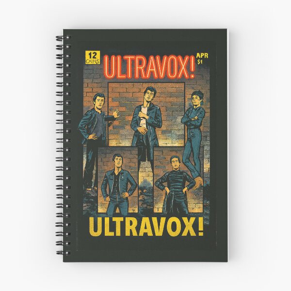 Item preview, Ultravox - 'Ultravox!' Comic Book Cover designed and sold by Only Japan, Bowie, New Order, Ultravox.