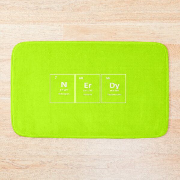 Item preview, Nerdy Chemistry Elements Design – Nitrogen, Erbium & Dysprosium | Science & Geek Humor designed and sold by sciencefacts.