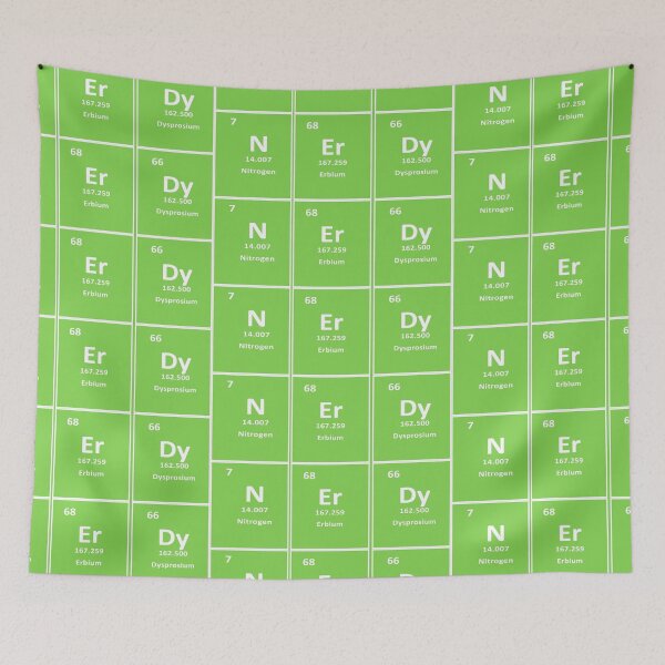 Item preview, Nerdy Chemistry Elements Design – Nitrogen, Erbium & Dysprosium | Science & Geek Humor designed and sold by sciencefacts.
