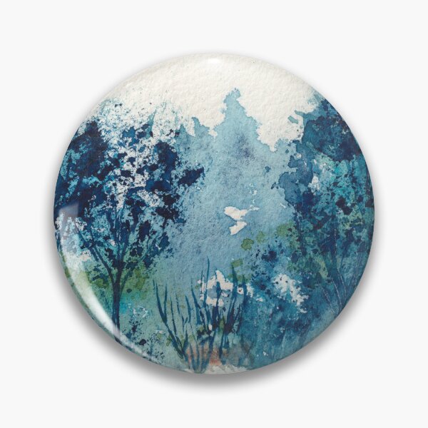Item preview, Water in a Blue Forest designed and sold by The Elderberry Blossom.