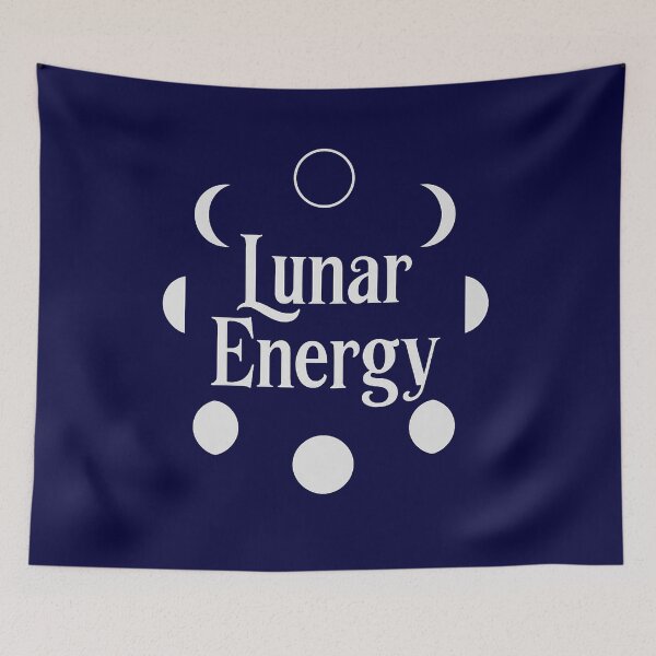 Item preview, Lunar Energy — Moon Phases Witchy Minimal Dark Design designed and sold by Miagolio.