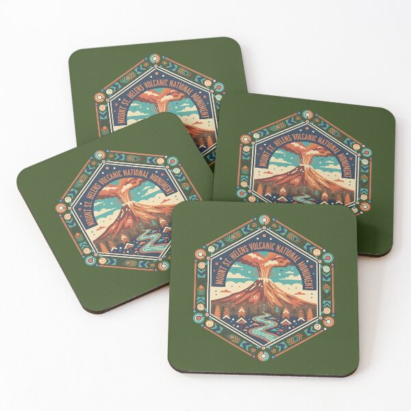 Item preview, Mount St Helens  designed and sold by Broken Antler Designs .