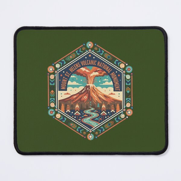 Item preview, Mount St Helens  designed and sold by Broken Antler Designs .