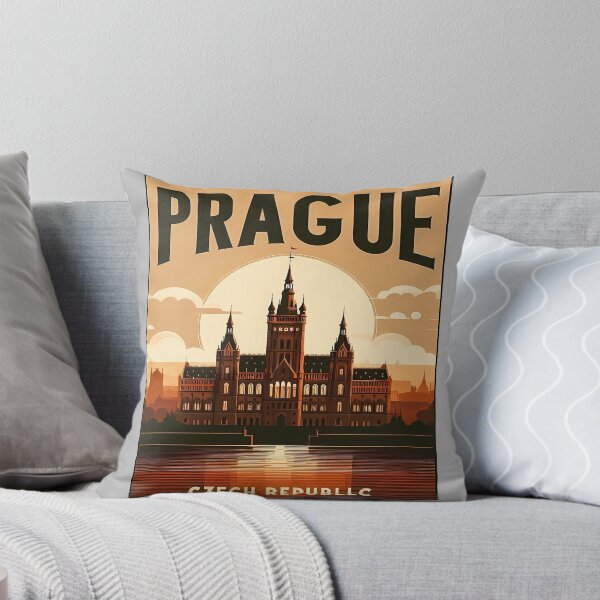 Item preview, Prague Czech Republic Travel Poster 1 designed and sold by sky11PP.
