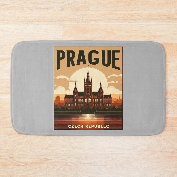 Item preview, Prague Czech Republic Travel Poster 1 designed and sold by sky11PP.