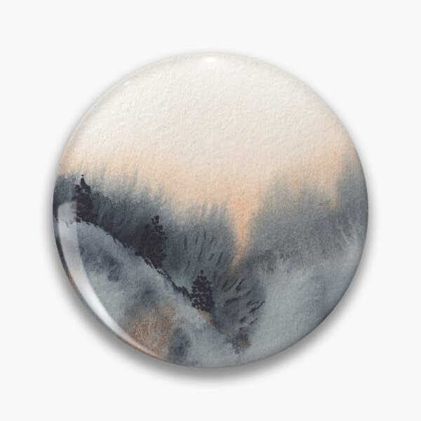 Item preview, Misty Winter Pine Forest at Dawn designed and sold by The Elderberry Blossom.