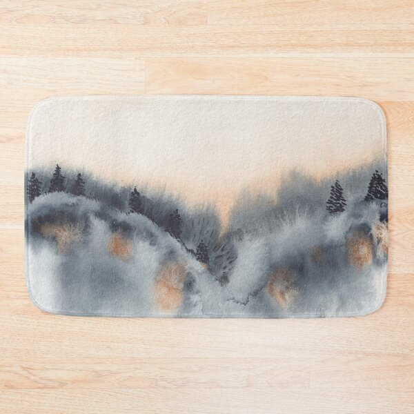 Item preview, Misty Winter Pine Forest at Dawn designed and sold by The Elderberry Blossom.