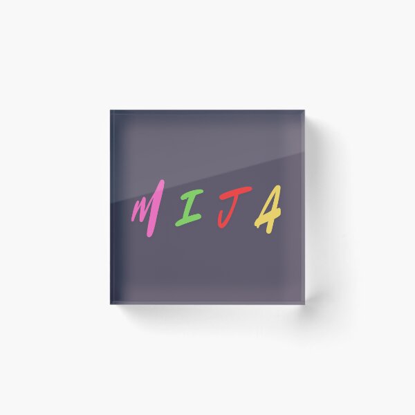 Item preview, MIJA designed and sold by Swooncake Press.
