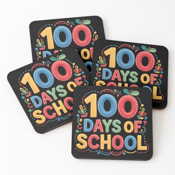 Item preview, 100 Days of School Rainbow Design designed and sold by sky11PP.