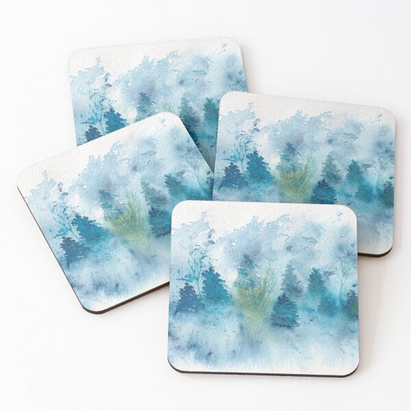 Item preview, A Blue Green Hillside designed and sold by The Elderberry Blossom.