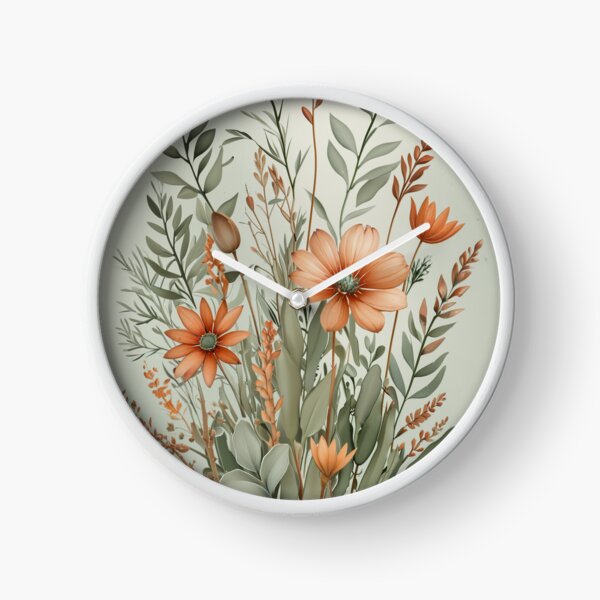 Item preview, Boho Sage Floral Art designed and sold by Exoset.
