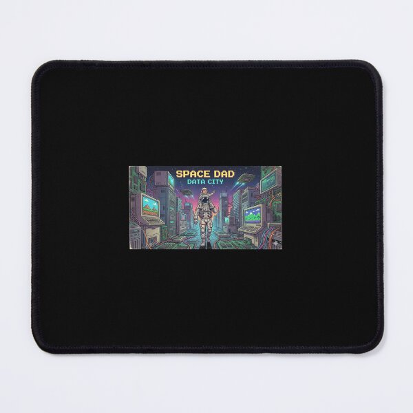 Item preview, Retro Space Dad Exploring Data City Pixel Art designed and sold by Mohaned01018.