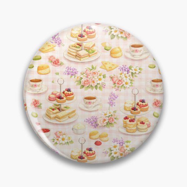 Item preview, Afternoon Tea Dessert Pattern designed and sold by juthamas8426.