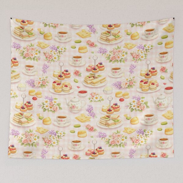 Item preview, Afternoon Tea Dessert Pattern designed and sold by juthamas8426.