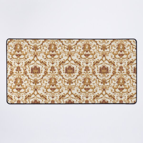 Item preview, Luxurious Baroque Gold Ornament on Ivory designed and sold by Jirka Svetlik, Studio Illuvision.