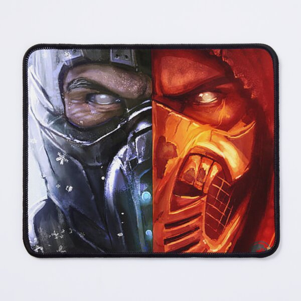 Item preview, Mortal Kombat Subzero and Scorpion – Clash of Ice and Fire designed and sold by Fei Long Design Hub.
