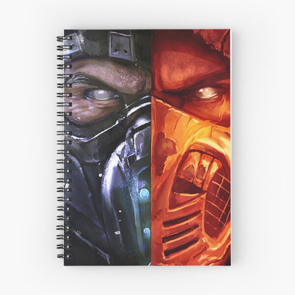 Item preview, Mortal Kombat Subzero and Scorpion – Clash of Ice and Fire designed and sold by Fei Long Design Hub.