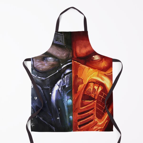 Item preview, Mortal Kombat Subzero and Scorpion – Clash of Ice and Fire designed and sold by Fei Long Design Hub.