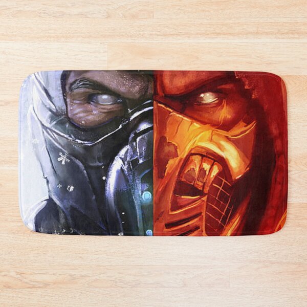 Item preview, Mortal Kombat Subzero and Scorpion – Clash of Ice and Fire designed and sold by Fei Long Design Hub.