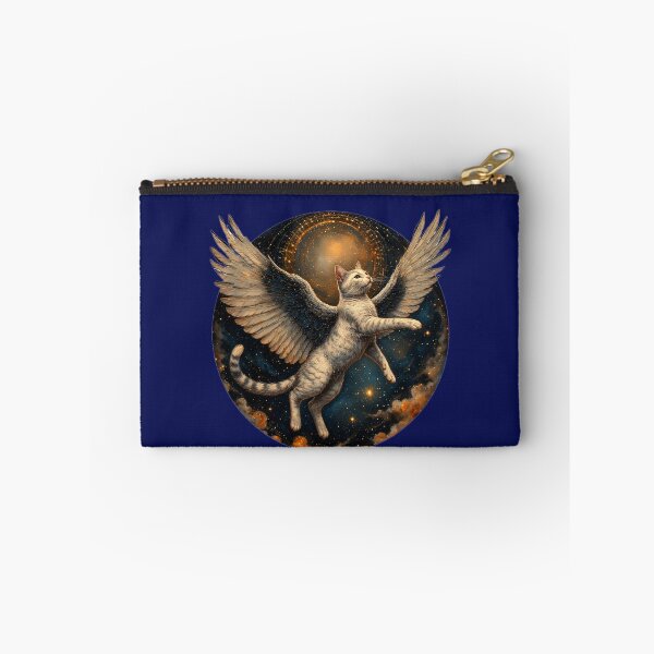 Item preview, Cat Angel flying in the starry sky. designed and sold by Natalia-Vlad.