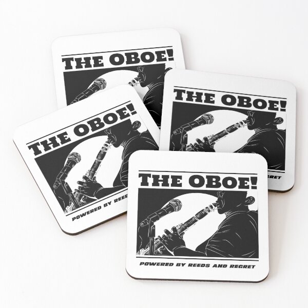 Item preview, The Oboe Powered By Reeds And Regret T-shirt designed and sold by BdawgsFactory.