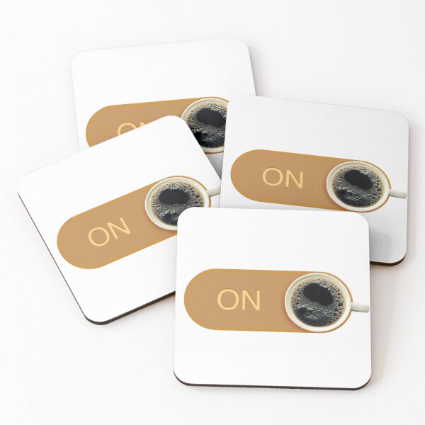 Item preview, coffee on · coffee mode · caffeine on designed and sold by Oniyasha.