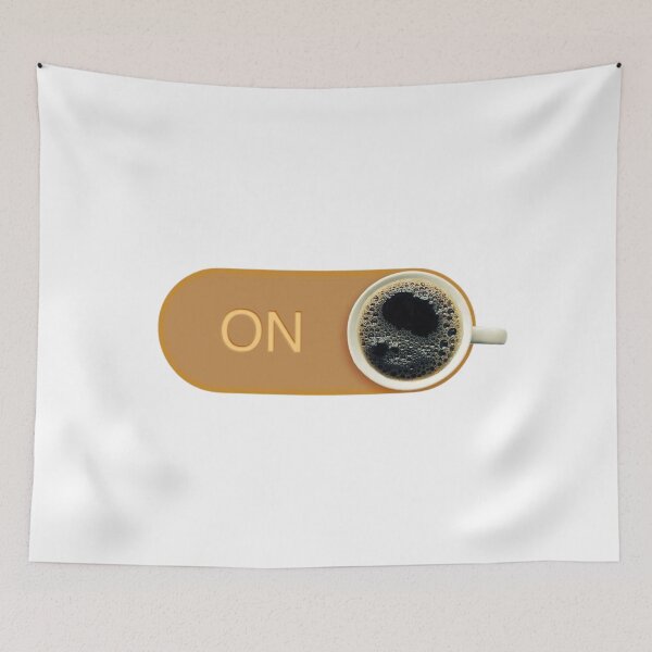 Item preview, coffee on · coffee mode · caffeine on designed and sold by Oniyasha.