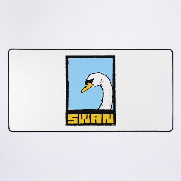 Item preview, Swan, Swans – Bold Pop Art - Bird art Illustration by GW-ART designed and sold by GWARTGB.