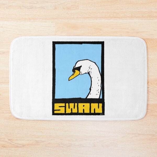 Item preview, Swan, Swans – Bold Pop Art - Bird art Illustration by GW-ART designed and sold by GWARTGB.
