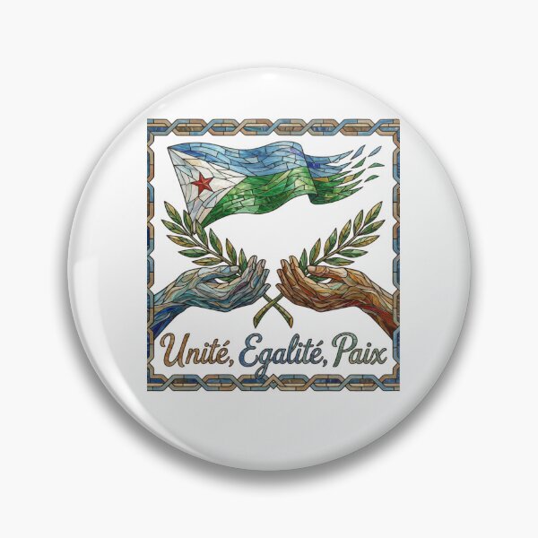 Item preview, Unité, égalité, Paix - Djibouti Unity and Peace Design designed and sold by DjibProp.