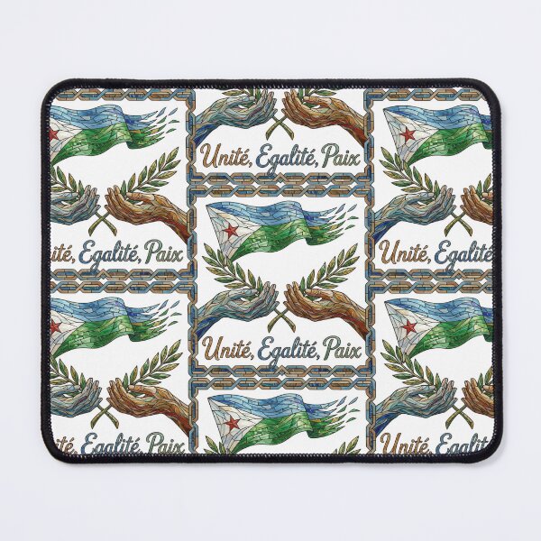 Item preview, Unité, égalité, Paix - Djibouti Unity and Peace Design designed and sold by DjibProp.