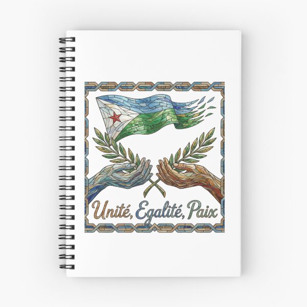 Item preview, Unité, égalité, Paix - Djibouti Unity and Peace Design designed and sold by DjibProp.