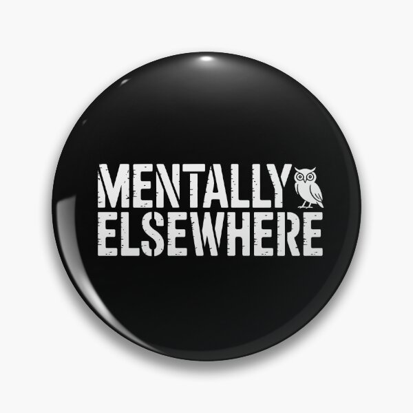 Item preview, Mentally Elsewhere designed and sold by theartfulaspie.