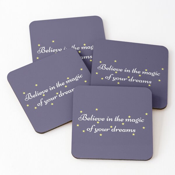 Item preview, Believe in the magic of your dreams | Daily optimistic quote | Positive quote designed and sold by dfly-creations.