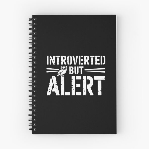 Item preview, Introverted but Alert designed and sold by theartfulaspie.