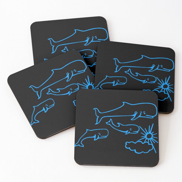 Item preview, Whales and Sun Tattoo by Robe of Extremoduro designed and sold by MobsProject.