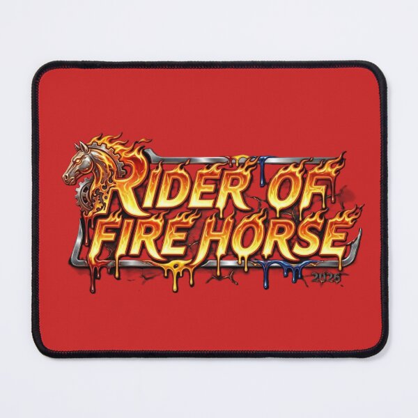 Item preview, Fire Horse Rider – 2026 Horseman Of Time designed and sold by Abeshinobi.
