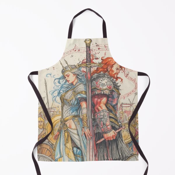 Item preview, Bardbarian and Valkyrie designed and sold by AbstractAnom.
