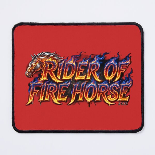 Item preview, Fire Horse Rider – 2026 Horseman Of Time designed and sold by Abeshinobi.
