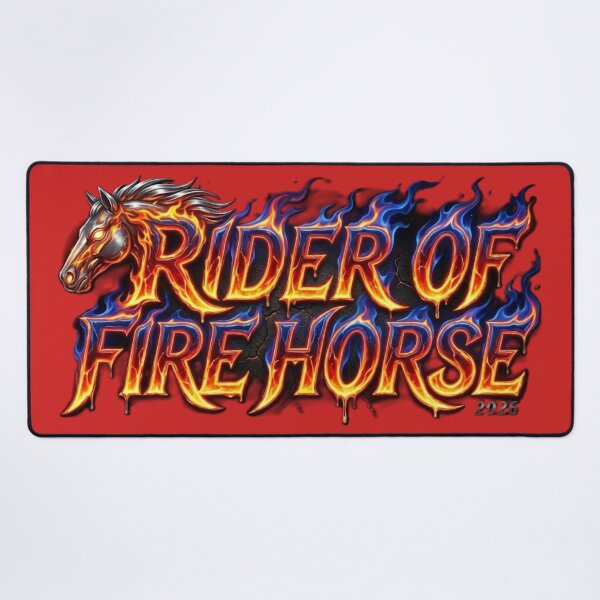 Item preview, Fire Horse Rider – 2026 Horseman Of Time designed and sold by Abeshinobi.