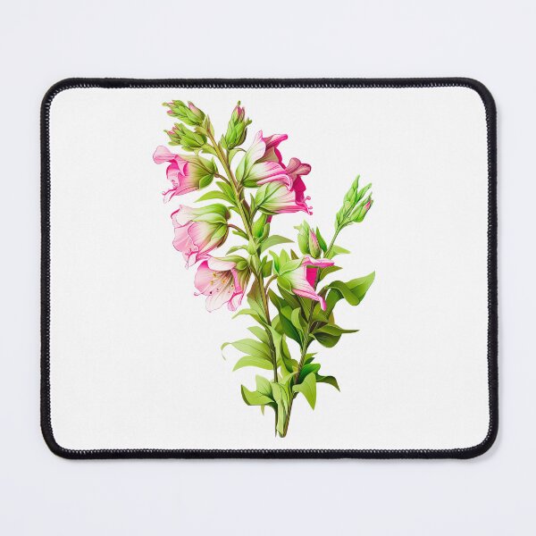 Item preview, Pink Foxgloves Botanical Illustration designed and sold by CharlieDesings.