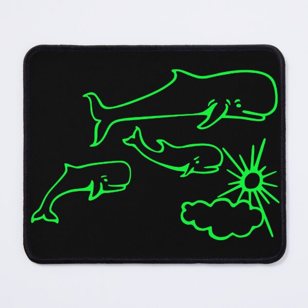 Item preview, Whales and Sun Tattoo by Robe of Extremoduro designed and sold by MobsProject.