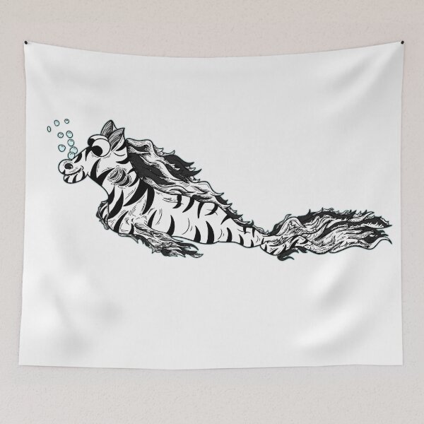 Item preview, Cute Zebrafish Cartoon designed and sold by nostakesart.