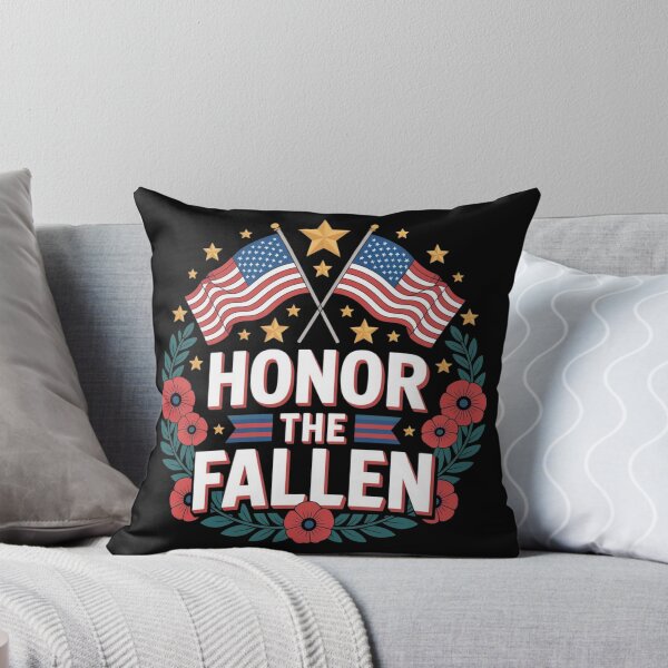 Item preview, Honor the Fallen – Memorial Day Design designed and sold by DreamOnShirts.