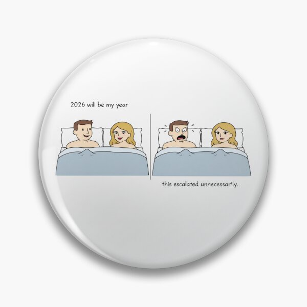 Item preview, 2026 Will Be My Year – Minimal Dark Humor Comic Strip designed and sold by Passacagliabusra.